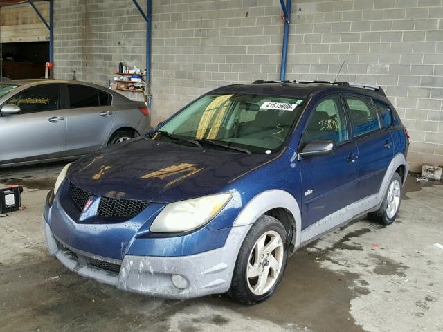 5Y2SL62823Z423233 - 2003 PONTIAC VIBE BLUE photo 2