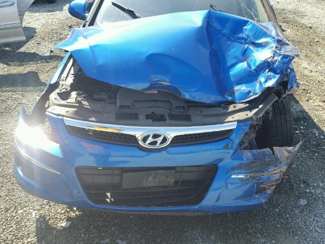 KMHDB8AE8BU106434 - 2011 HYUNDAI ELANTRA TO BLUE photo 9