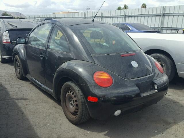 3VWBK21C03M437177 - 2003 VOLKSWAGEN NEW BEETLE 黑色 照片 3