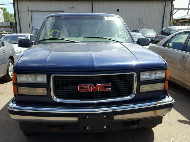 1GKFK16R7XJ746339 - 1999 GMC SUBURBAN K BLUE photo 9