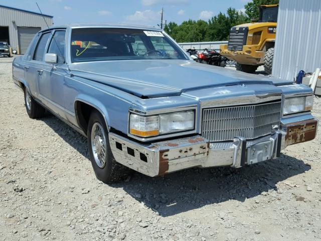 1G6DW54EXNR707955 - 1992 CADILLAC BROUGHAM BLUE photo 1