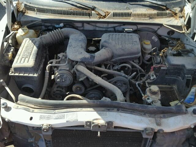 1B7FL26P6VS120527 - 1997 DODGE DAKOTA WHITE photo 7