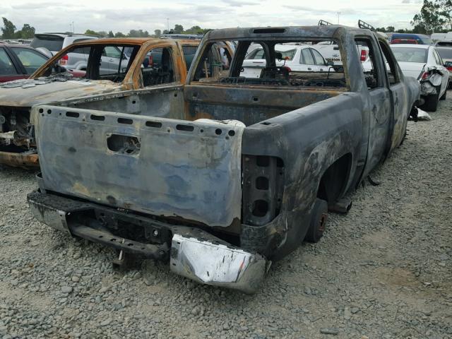 3GCPCSE09BG178675 - 2011 CHEVROLET SILVERADO BURN photo 4