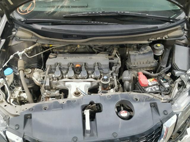 19XFB2F9XDE011185 - 2013 HONDA CIVIC EXL 灰色 照片 7