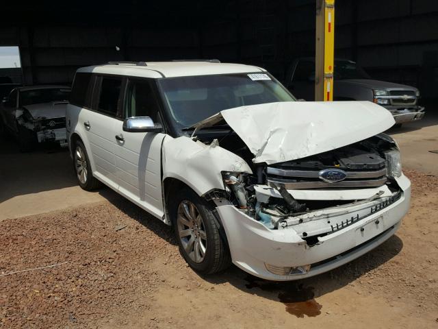 2FMHK6DC7ABA71390 - 2010 FORD FLEX LIMIT WHITE photo 1