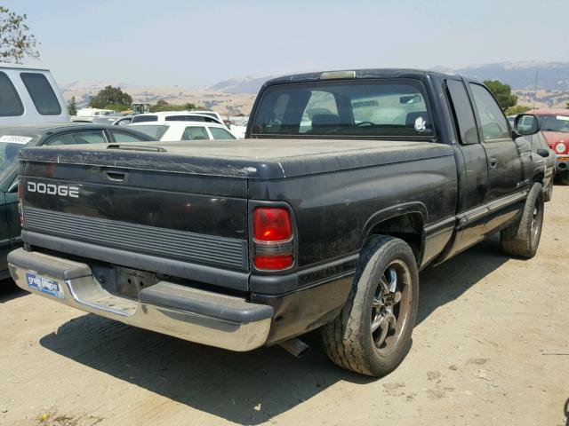 3B7HC13Y91M273700 - 2001 DODGE RAM 1500 BLACK photo 4