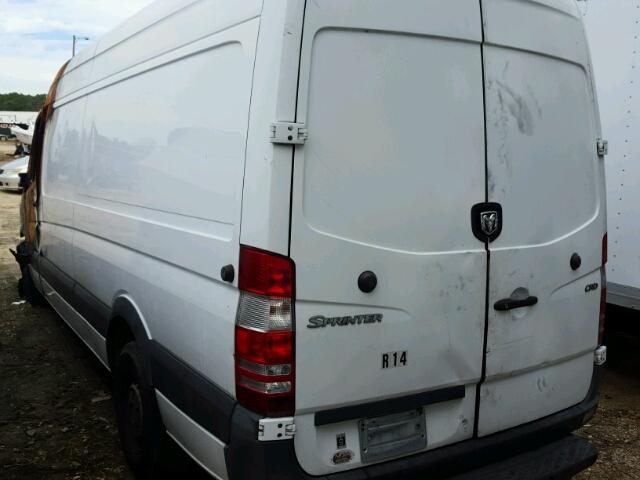 WD0PE845685276760 - 2008 DODGE SPRINTER WHITE photo 3