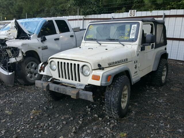 1J4FA39S76P777895 - 2006 JEEP WRANGLER WHITE photo 2