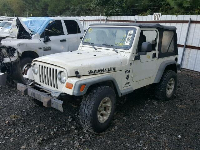 1J4FA39S76P777895 - 2006 JEEP WRANGLER WHITE photo 9