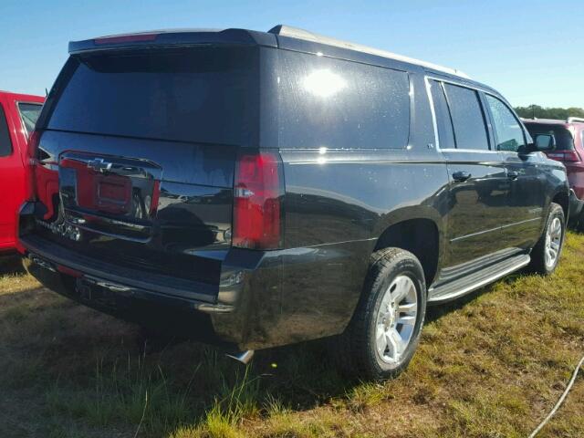 1GNSCHKC3FR740403 - 2015 CHEVROLET SUBURBAN C GRAY photo 4