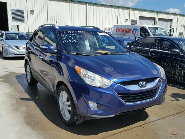 KM8JU3AC3AU074747 - 2010 HYUNDAI TUCSON GLS BLUE photo 1