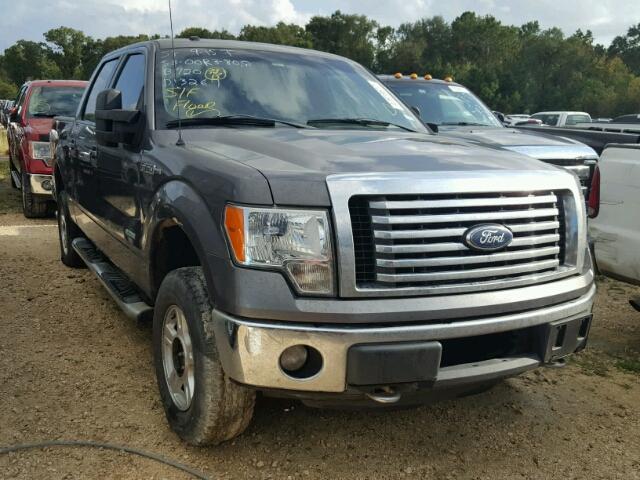 1FTFW1ET0CKD13267 - 2012 FORD F150 GRAY photo 1