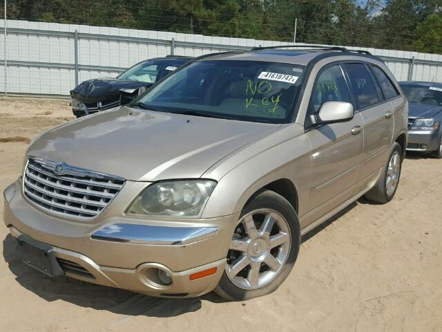 2A8GF784X6R710849 - 2006 CHRYSLER PACIFICA BEIGE photo 2