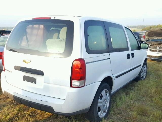 1GNDU23L86D169294 - 2006 CHEVROLET UPLANDER WHITE photo 4