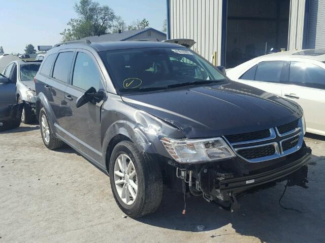 3C4PDCBG8ET270828 - 2014 DODGE JOURNEY SX BLACK photo 1