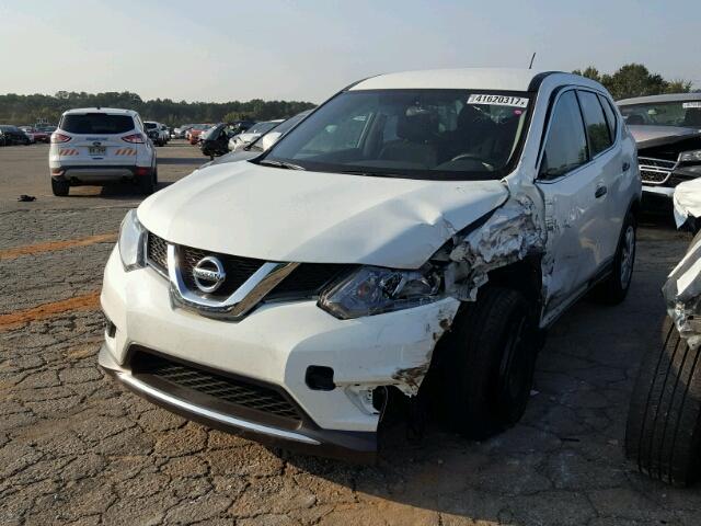 5N1AT2MT6GC860551 - 2016 NISSAN ROGUE S WHITE photo 2