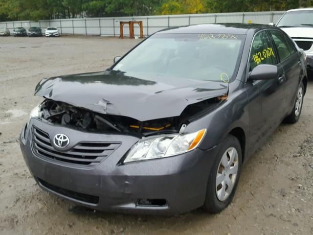 4T1BE46K27U503537 - 2007 TOYOTA CAMRY LE GRAY photo 2