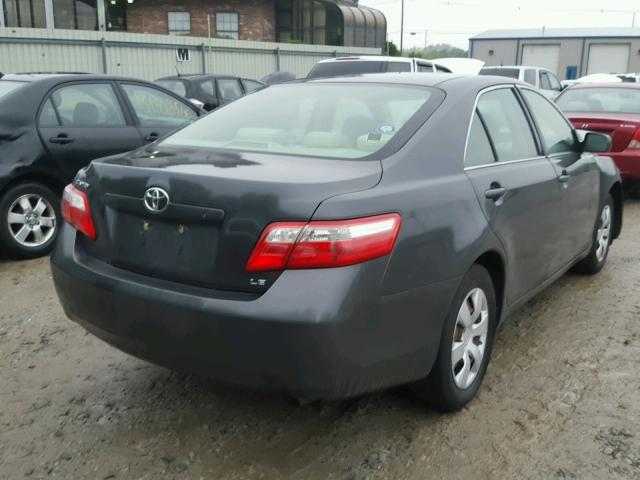 4T1BE46K27U503537 - 2007 TOYOTA CAMRY LE GRAY photo 4