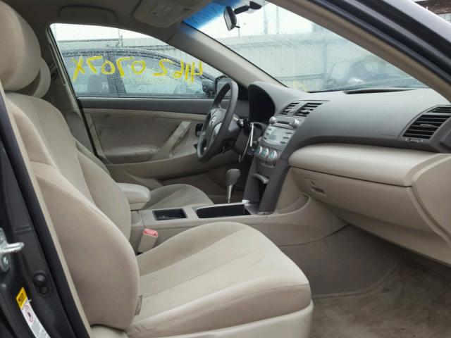 4T1BE46K27U503537 - 2007 TOYOTA CAMRY LE GRAY photo 5