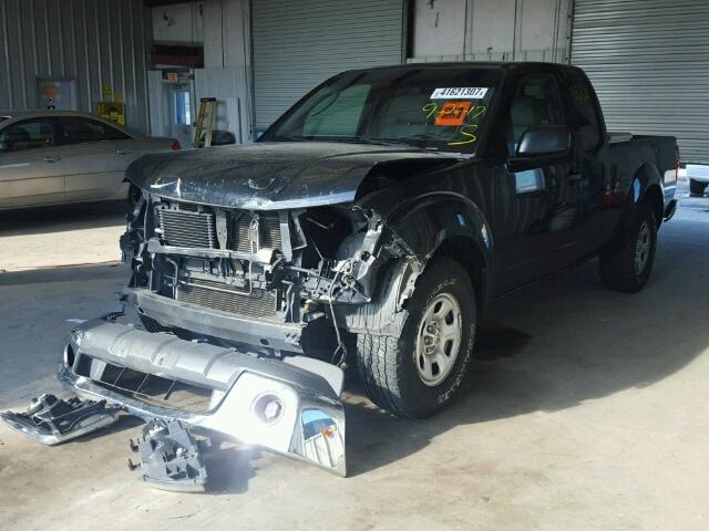 1N6BD06T59C411966 - 2009 NISSAN FRONTIER BLACK photo 2