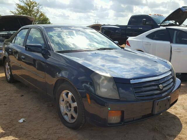 1G6DM577640102045 - 2004 CADILLAC CTS BLUE photo 1