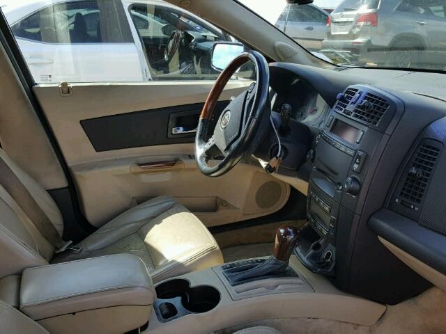 1G6DM577640102045 - 2004 CADILLAC CTS BLUE photo 5