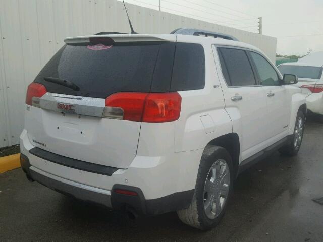 2CTFLHEY5A6243167 - 2010 GMC TERRAIN SL WHITE photo 4