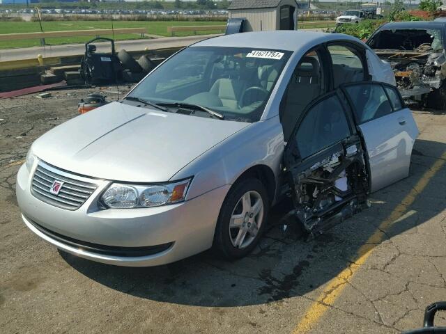 1G8AJ55F07Z182701 - 2007 SATURN ION LEVEL SILVER photo 2