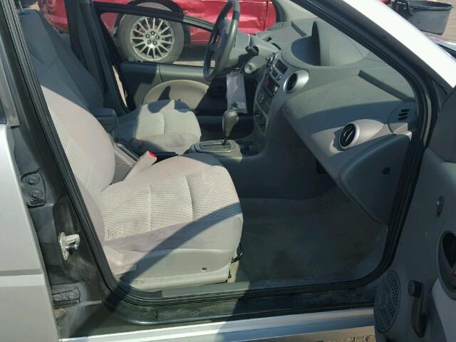 1G8AJ55F07Z182701 - 2007 SATURN ION LEVEL SILVER photo 5