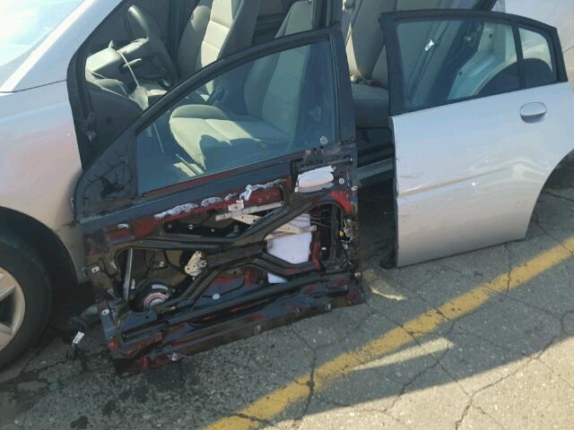 1G8AJ55F07Z182701 - 2007 SATURN ION LEVEL SILVER photo 9