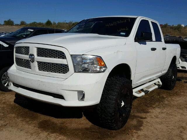 1C6RR6FT2DS617323 - 2013 RAM 1500 ST WHITE photo 2