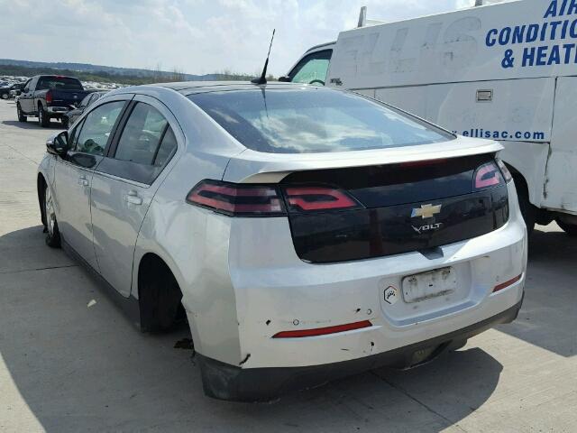 1G1RB6E42CU110795 - 2012 CHEVROLET VOLT SILVER photo 3