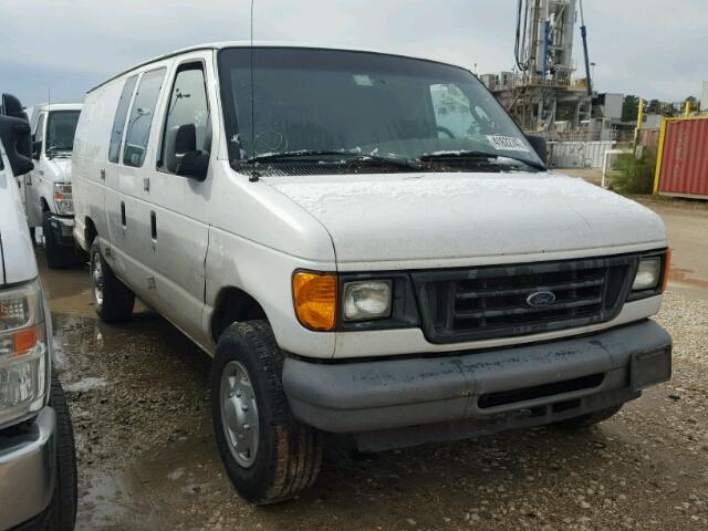 1FTNS24L77DA37355 - 2007 FORD ECONOLINE WHITE photo 1