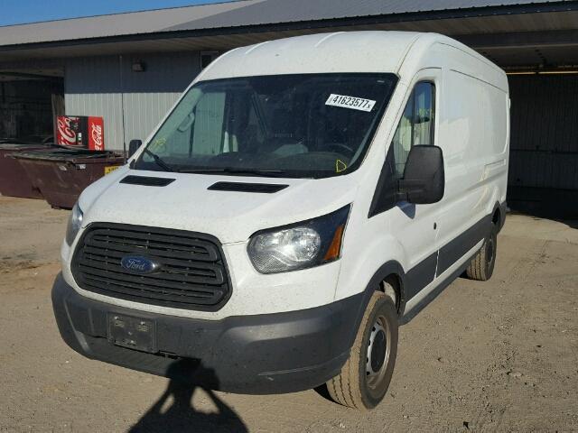 1FTNR2CM6FKB04690 - 2015 FORD TRANSIT WHITE photo 2