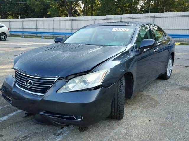 JTHBJ46G672010708 - 2007 LEXUS ES 350 GRAY photo 2