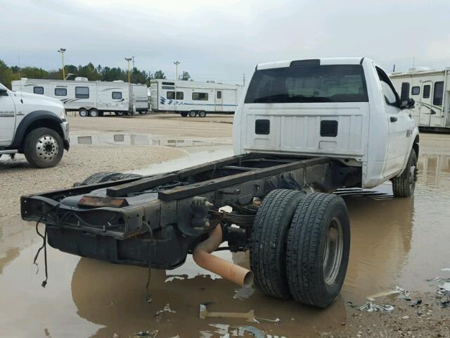 3C7WDSBL5CG319513 - 2012 DODGE RAM 3500 WHITE photo 4