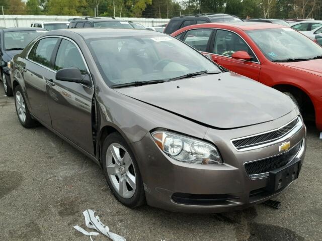 1G1ZA5EU8CF290012 - 2012 CHEVROLET MALIBU TAN photo 1