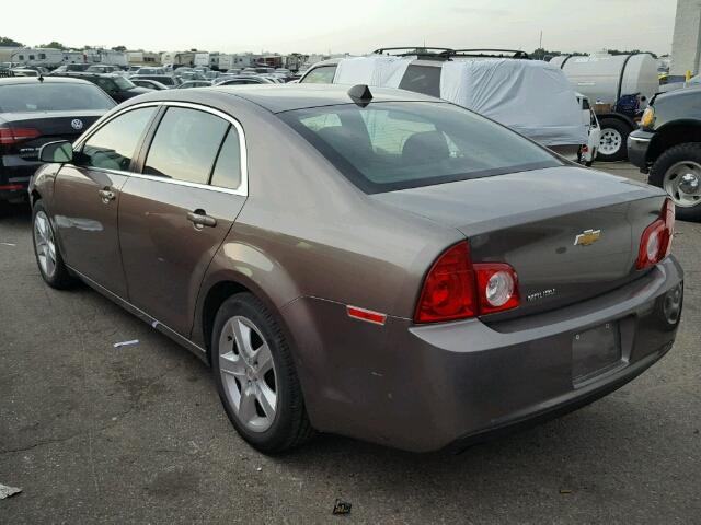 1G1ZA5EU8CF290012 - 2012 CHEVROLET MALIBU TAN photo 3