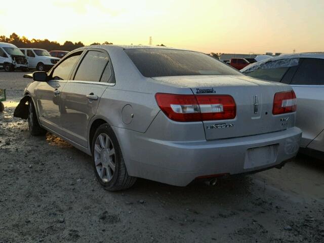 3LNHM28T47R630532 - 2007 LINCOLN MKZ GRAY photo 3