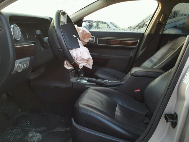 3LNHM28T47R630532 - 2007 LINCOLN MKZ ნაცრისფერი ფოტო 5