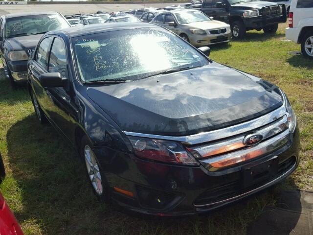 3FAHP0GA4CR272834 - 2012 FORD FUSION S CHARCOAL photo 1