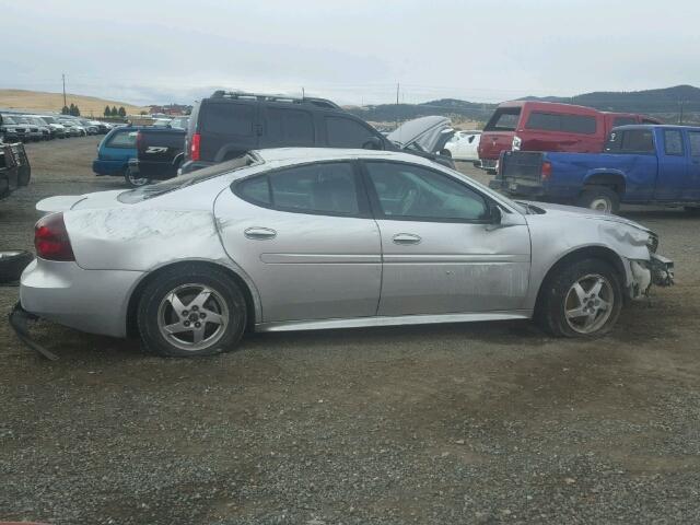 2G2WP522741358079 - 2004 PONTIAC GRAND PRIX SILVER photo 9