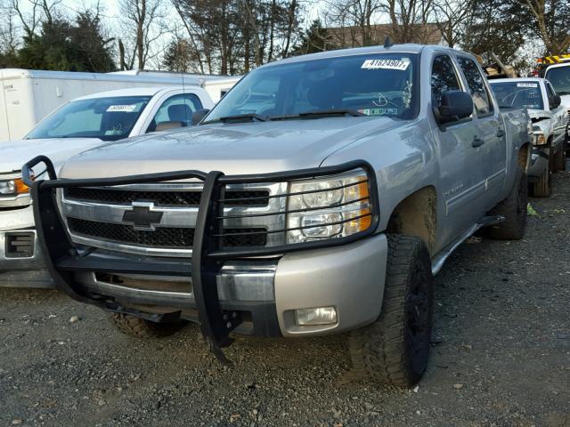 3GCEK23349G116876 - 2009 CHEVROLET SILVERADO SILVER photo 2