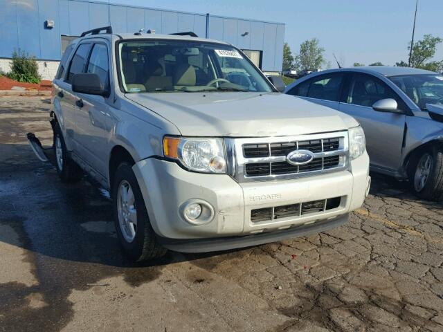 1FMCU03G79KB63171 - 2009 FORD ESCAPE XLT CREAM photo 1