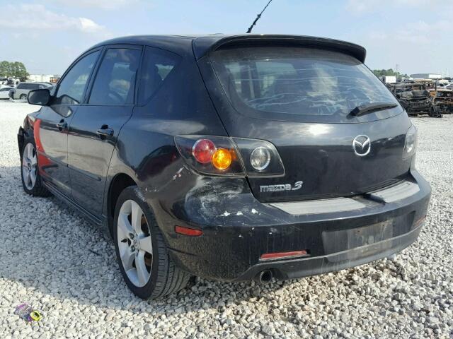 JM1BK343661447590 - 2006 MAZDA 3 BLACK photo 3