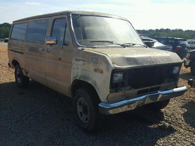 1FBHE21H3FHC33891 - 1985 FORD ECONOLINE TAN photo 1