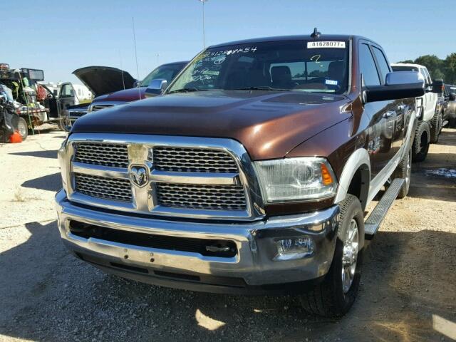 3C6UR5FL1EG165006 - 2014 RAM 2500 LARAM BROWN photo 2