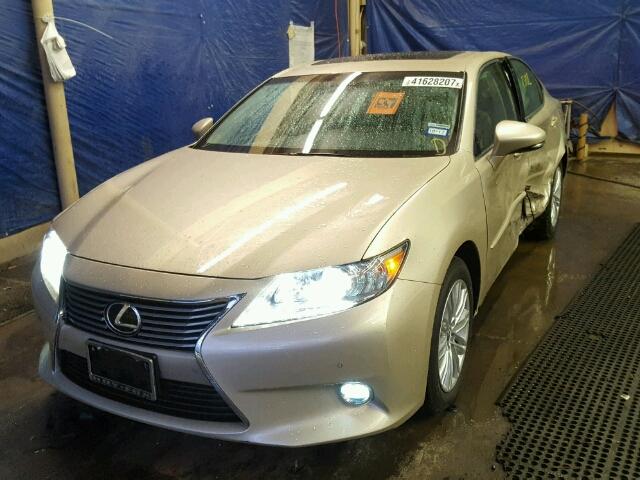 JTHBK1GG8F2154396 - 2015 LEXUS ES BEIGE photo 2