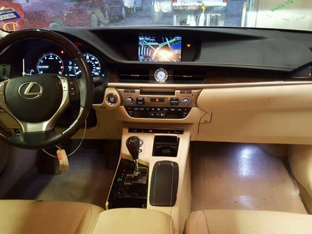 JTHBK1GG8F2154396 - 2015 LEXUS ES BEIGE photo 9