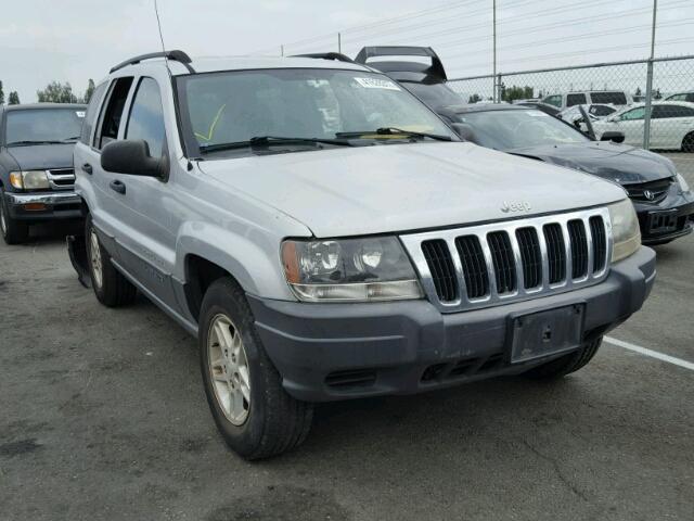 1J4GX48S93C515535 - 2003 JEEP GRAND CHER SILVER photo 1